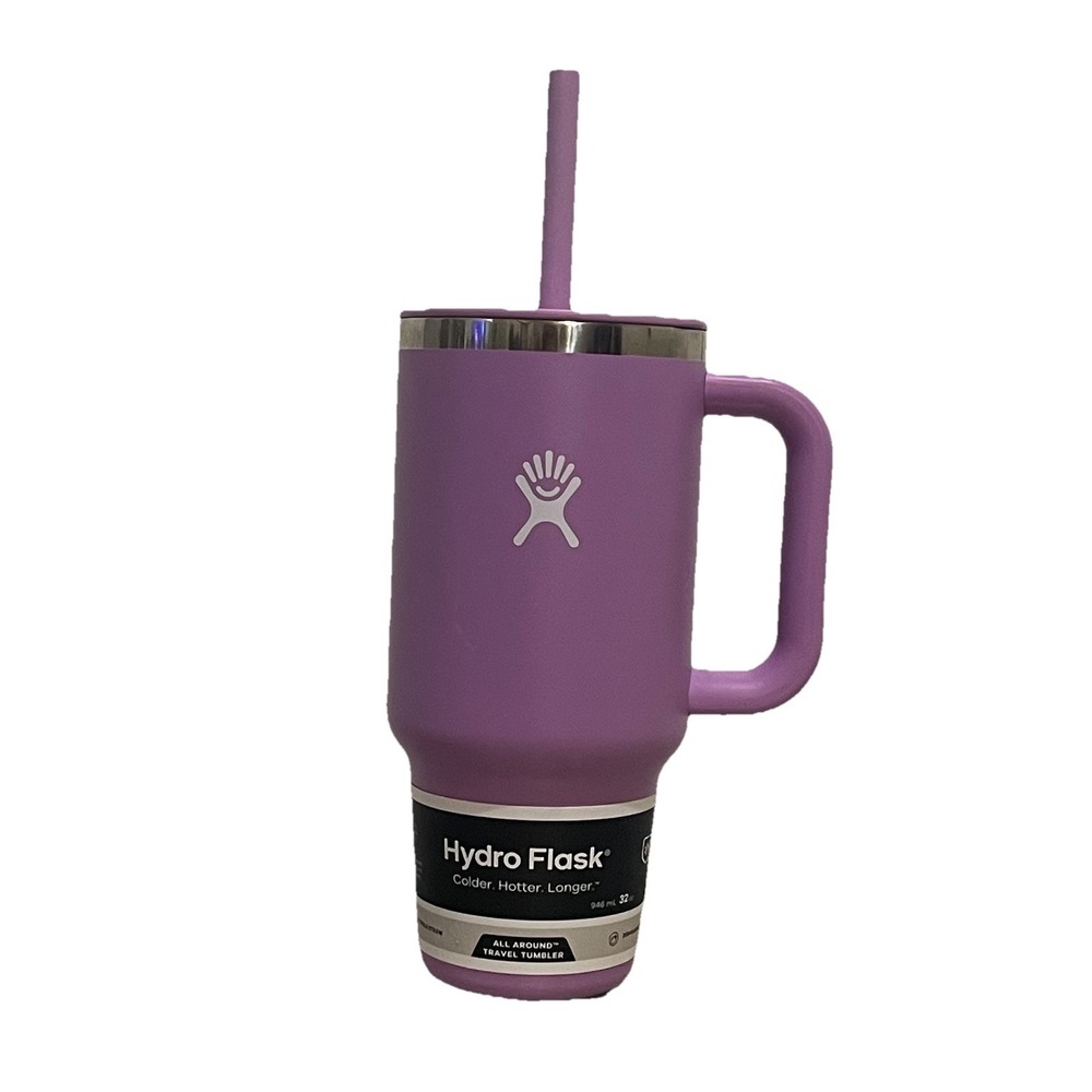 Hydro Flask 32oz All Around‎ Travel Straw Tumbler Anemone